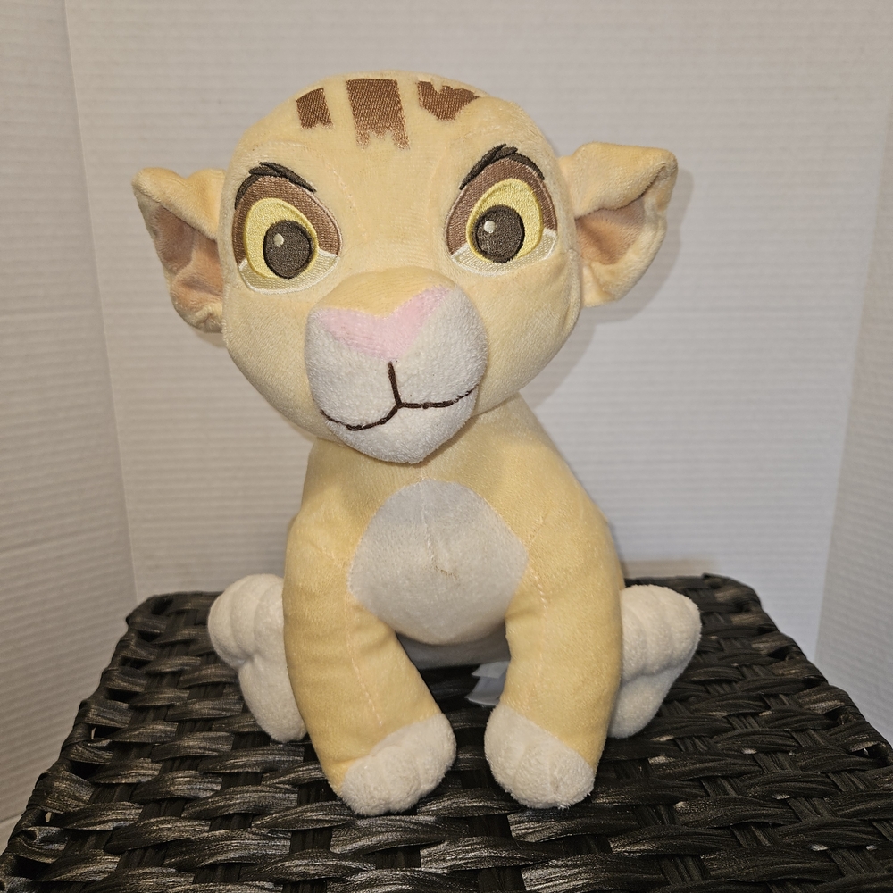 Disney Lion Cub Plush - Yellow and White